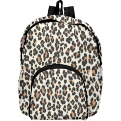 Foldable Rucksack Leopard