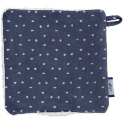 Makeup Remover Cotton Blue English Embroidery