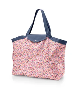Tote Bag With A Zip Lianes Printanieres