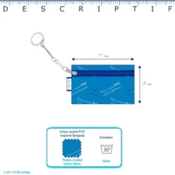 Keyring Wallet Vichy Noir 5 Keyring Wallet Vichy Noir -Chic Bags Soldes 10bc48bc8115f4fe8dbb7fac53d7