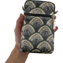 Quilted Phone Pocket Forêt De Plumes -Chic Bags Soldes 12896eace6e29336c245cf304fa9