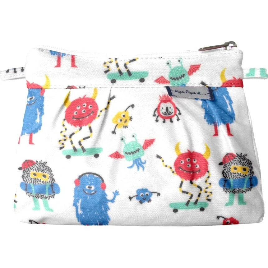 Mini Pleated Clutch Bag Petits Monstres 1 Mini Pleated Clutch Bag Petits Monstres