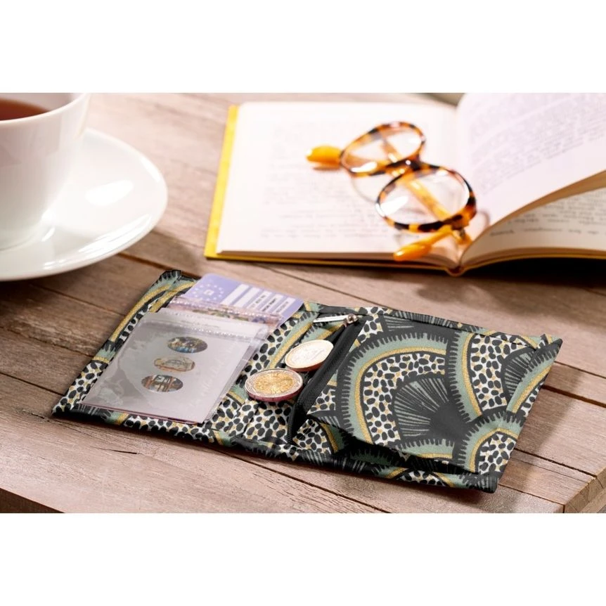 Compact Wallet Forêt De Plumes 2 Compact Wallet Forêt De Plumes – Image 2