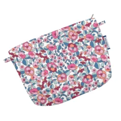 Tiny Coton Clutch Bag Boutons Rose
