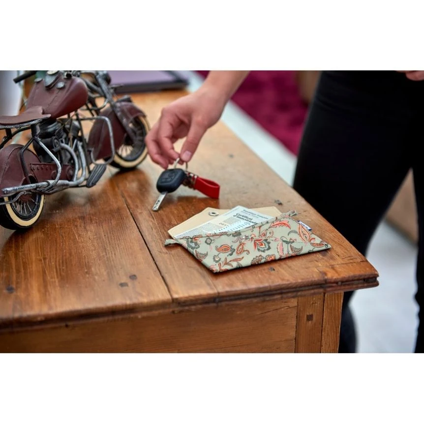 Little Envelope Clutch Vert Bohème 2 Little Envelope Clutch Vert Bohème – Image 2