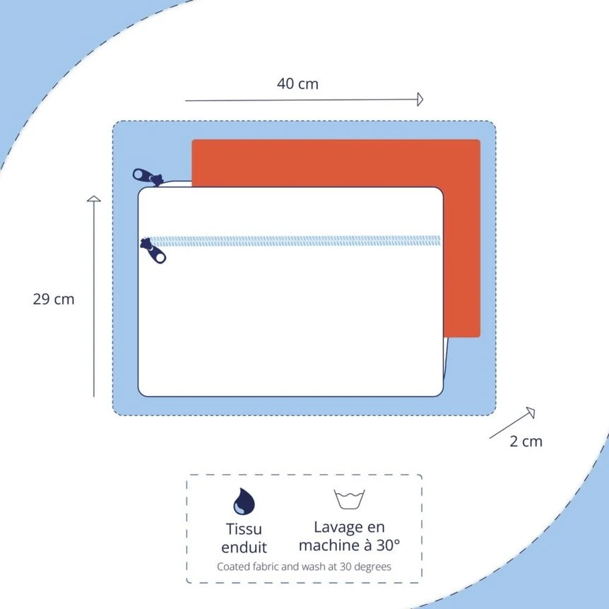 15 Inch Laptop Sleeve Forêt De Plumes 4 15 Inch Laptop Sleeve Forêt De Plumes – Image 4