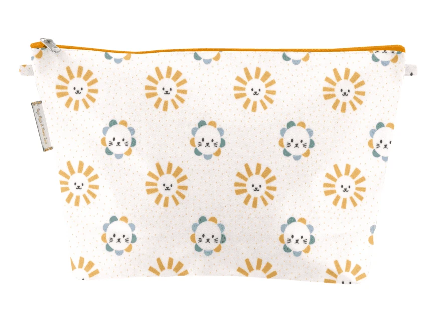 Cosmetic Bag With Flap Lionceau 1 Cosmetic Bag With Flap Lionceau