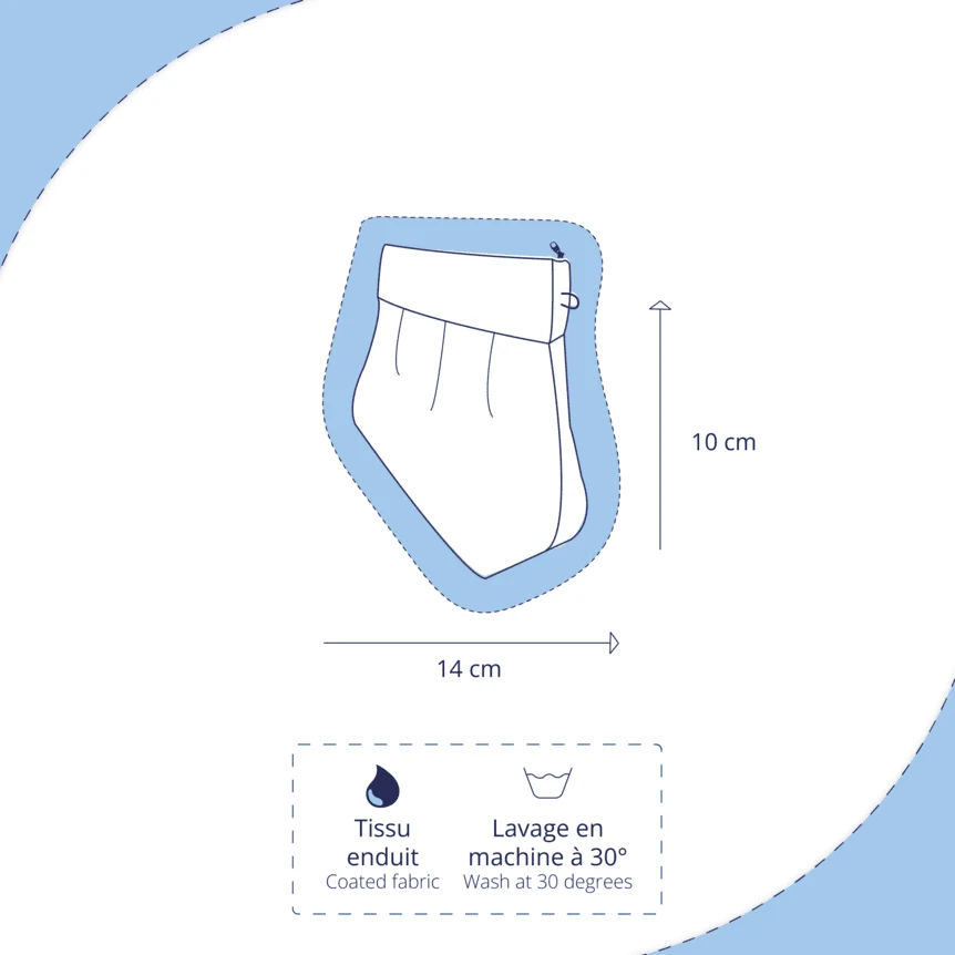 Mini Pleated Clutch Bag Rayé Or Blanc 3 Mini Pleated Clutch Bag Rayé Or Blanc – Image 3