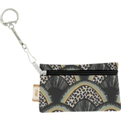 Keyring Wallet Forêt De Plumes