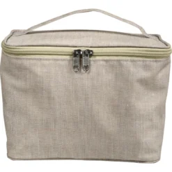 Large Vanity Silver Linen