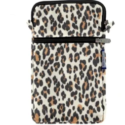 Quilted Phone Pocket Leopard