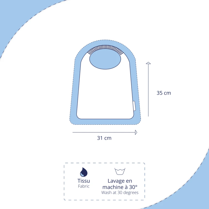 Elastic Napkin Child Lianes Printanieres 3 Elastic Napkin Child Lianes Printanieres – Image 3