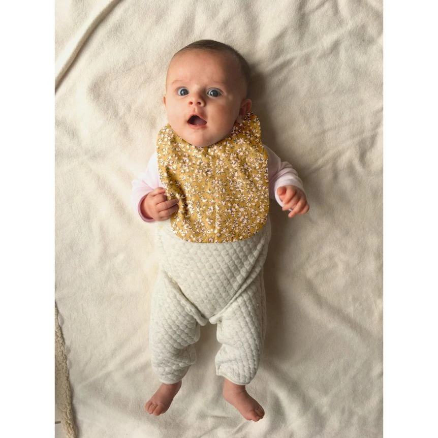 Bib - Baby Size Gypso Ocre 2 Bib - Baby Size Gypso Ocre – Image 2