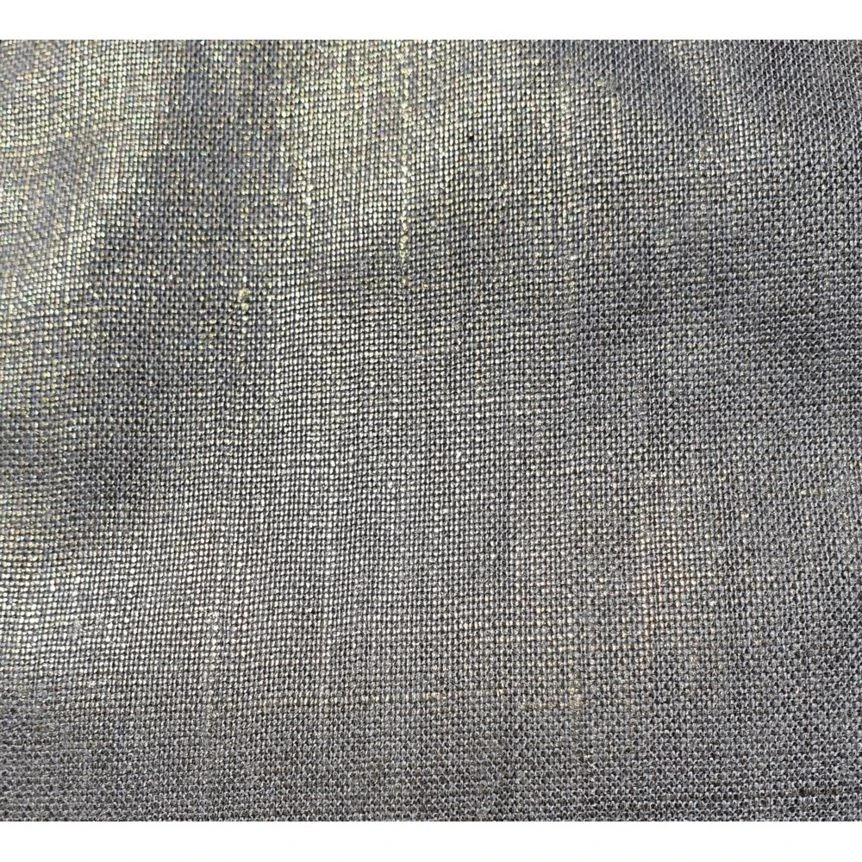 Pleated Tote Bag - Medium Size Golden Linen 3 Pleated Tote Bag - Medium Size Golden Linen – Image 3