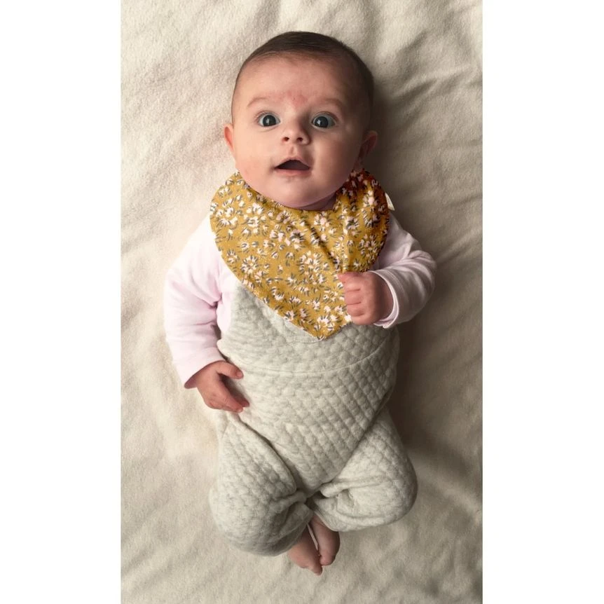 Bandana Bib Gypso Ocre 2 Bandana Bib Gypso Ocre – Image 2