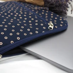 15 Inch Laptop Sleeve Bulle Bronze Marine -Chic Bags Soldes 4a95fcd8eac8ffc24d7e4ee741b0