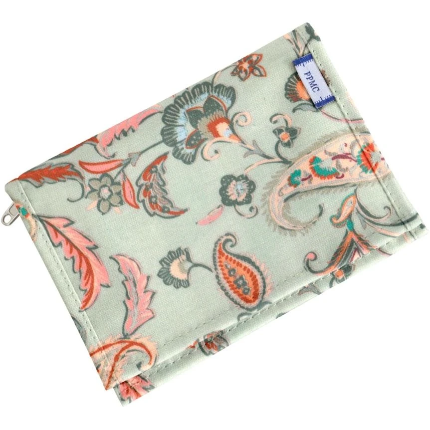 Compact Wallet Vert Bohème 1 Compact Wallet Vert Bohème