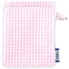 Make-Up Remover Glove Pink Gingham