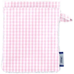 Make-Up Remover Glove Pink Gingham