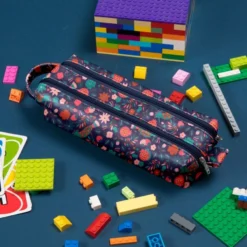 Double Compartment School Kit Huppette Fleurie -Chic Bags Soldes 50be781f78053942981b1c29f540