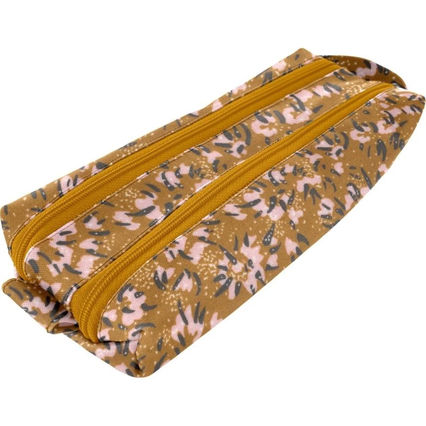 Double Compartment School Kit Gypso Ocre 1 Double Compartment School Kit Gypso Ocre