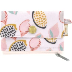 Zipper Pouch Card Purse Coquillages Et Crustacés
