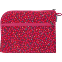 Document Holder A5 Pompons Cerise