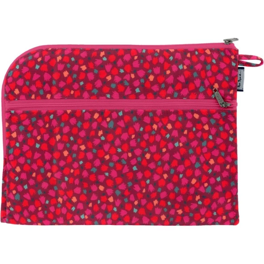Document Holder A5 Pompons Cerise 1 Document Holder A5 Pompons Cerise