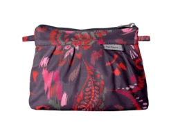 Mini Pleated Clutch Bag Purple D'amour