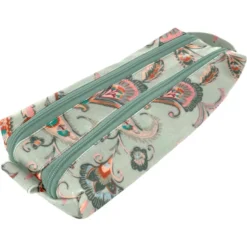 Double Compartment School Kit Vert Bohème