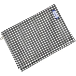 Compact Wallet Vichy Noir