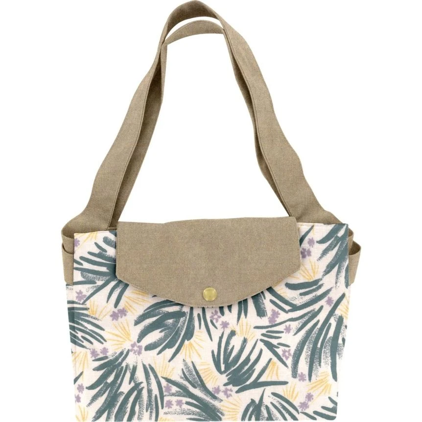 Tote Bag With A Zip Fleurs D'artifice 2 Tote Bag With A Zip Fleurs D'artifice – Image 2