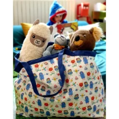 Tote Bag With A Zip Petits Monstres -Chic Bags Soldes 78984c9d5031f2363d77c7050bb9