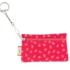 Keyring Wallet Feuillage Or Rose
