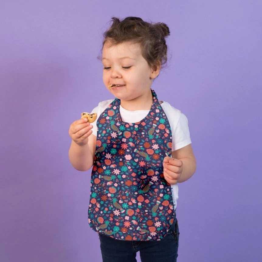 Elastic Napkin Child Huppette Fleurie 2 Elastic Napkin Child Huppette Fleurie – Image 2