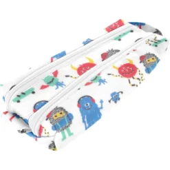 Double Compartment School Kit Petits Monstres