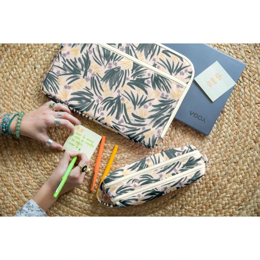 Double Compartment School Kit Fleurs D'artifice 3 Double Compartment School Kit Fleurs D'artifice – Image 3