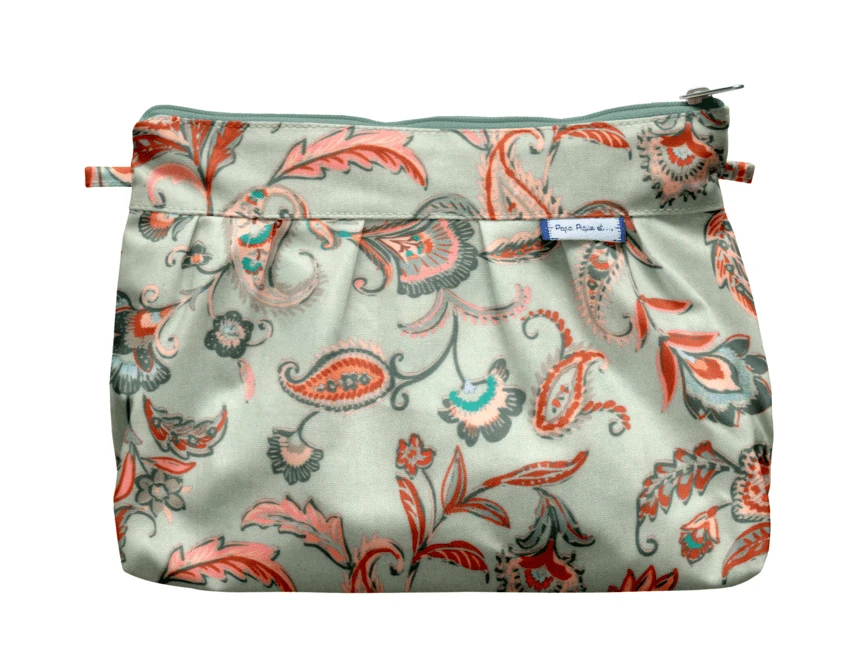 Pleated Clutch Bag Vert Bohème 1 Pleated Clutch Bag Vert Bohème