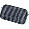 Belt Bag Striped Silver Dark Blue