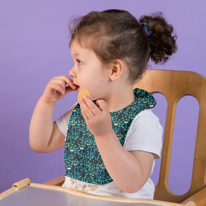 Bib - Baby Size Chouettes 2 Bib - Baby Size Chouettes – Image 2