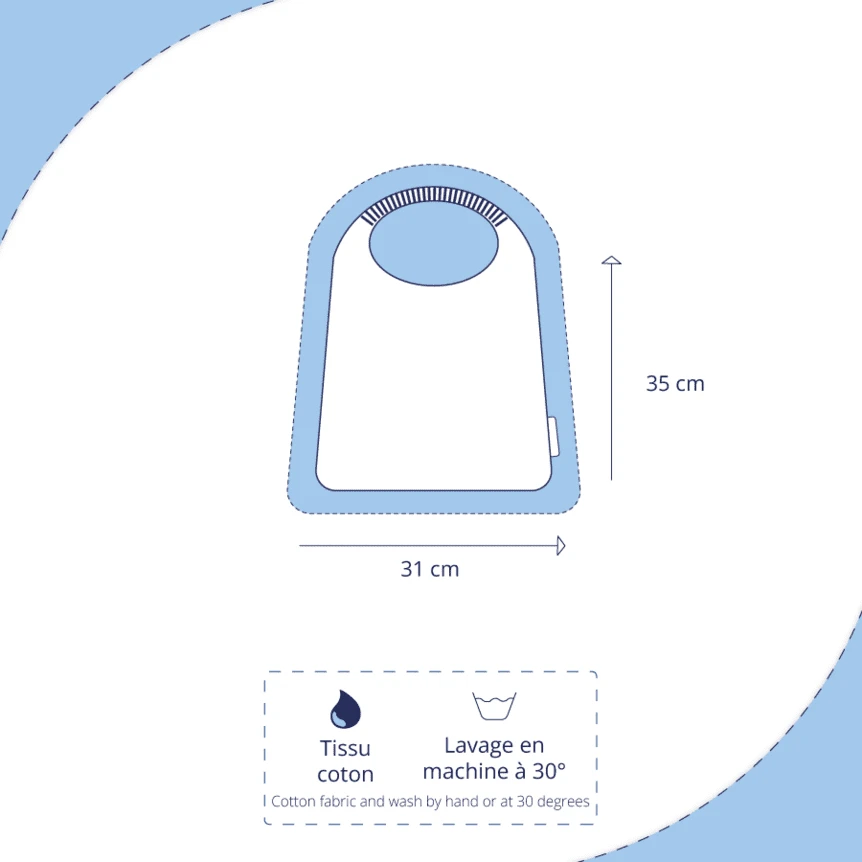 Elastic Napkin Child 1001 Poissons 3 Elastic Napkin Child 1001 Poissons – Image 3