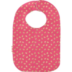 Bib - Baby Size Feuillage Or Rose