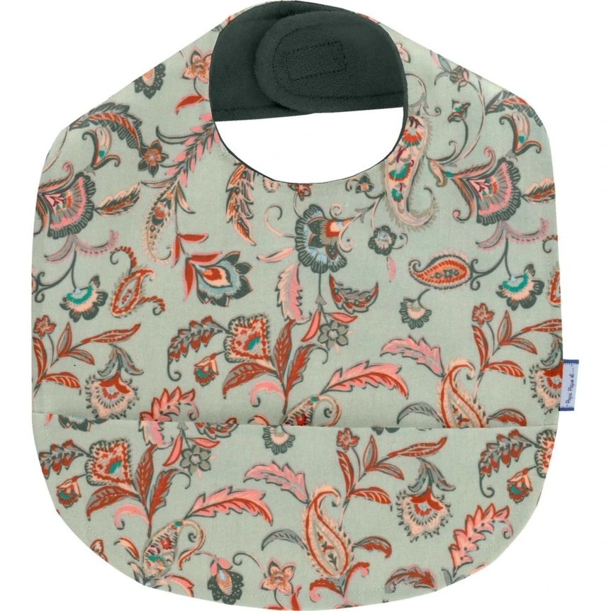 Coated Fabric Bib Vert Bohème 1 Coated Fabric Bib Vert Bohème