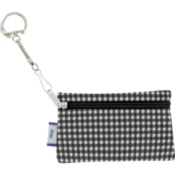 Keyring Wallet Vichy Noir