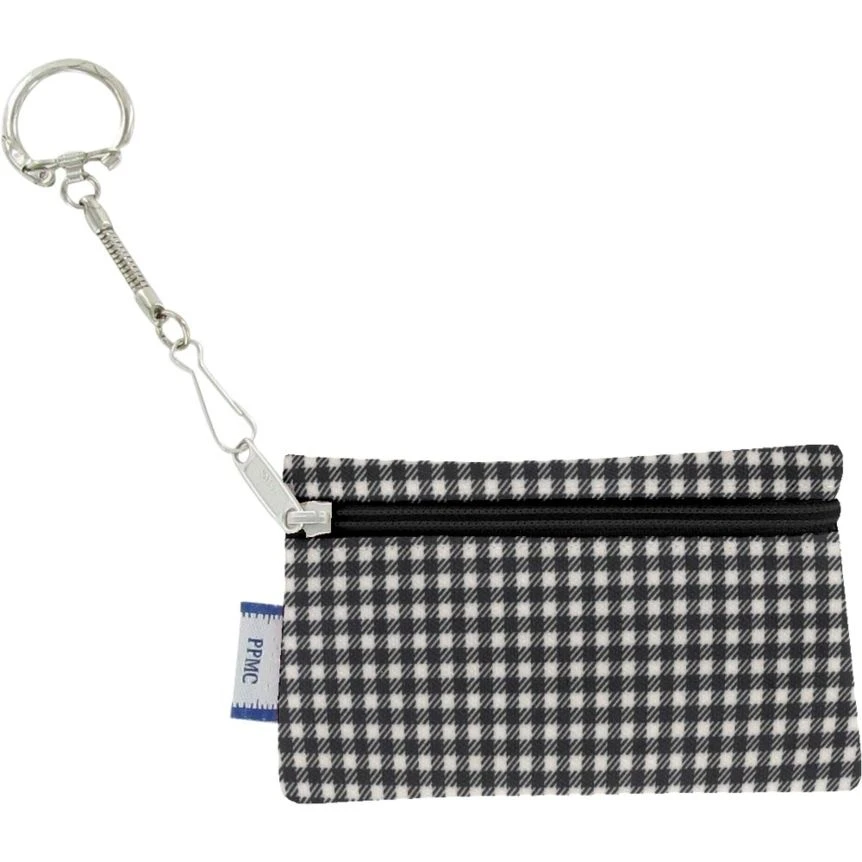 Keyring Wallet Vichy Noir 1 Keyring Wallet Vichy Noir