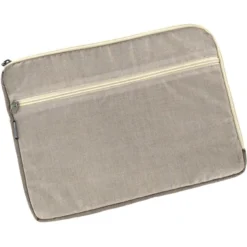 13 Inch Laptop Sleeve Silver Linen