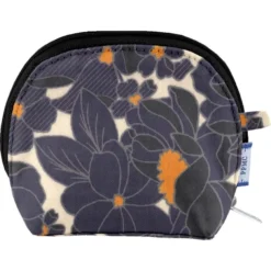 Gusset Coin Purse Pensées Marines