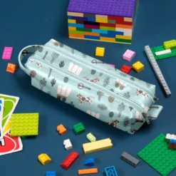 Double Compartment School Kit Bleu Western -Chic Bags Soldes 9d187d53f8cd5390ae0e4e04d8cf