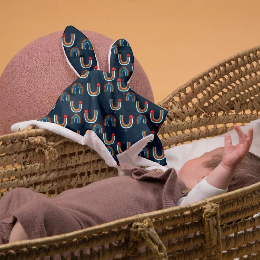 Doudou Lapin Poules En Ciel 4 Doudou Lapin Poules En Ciel – Image 4