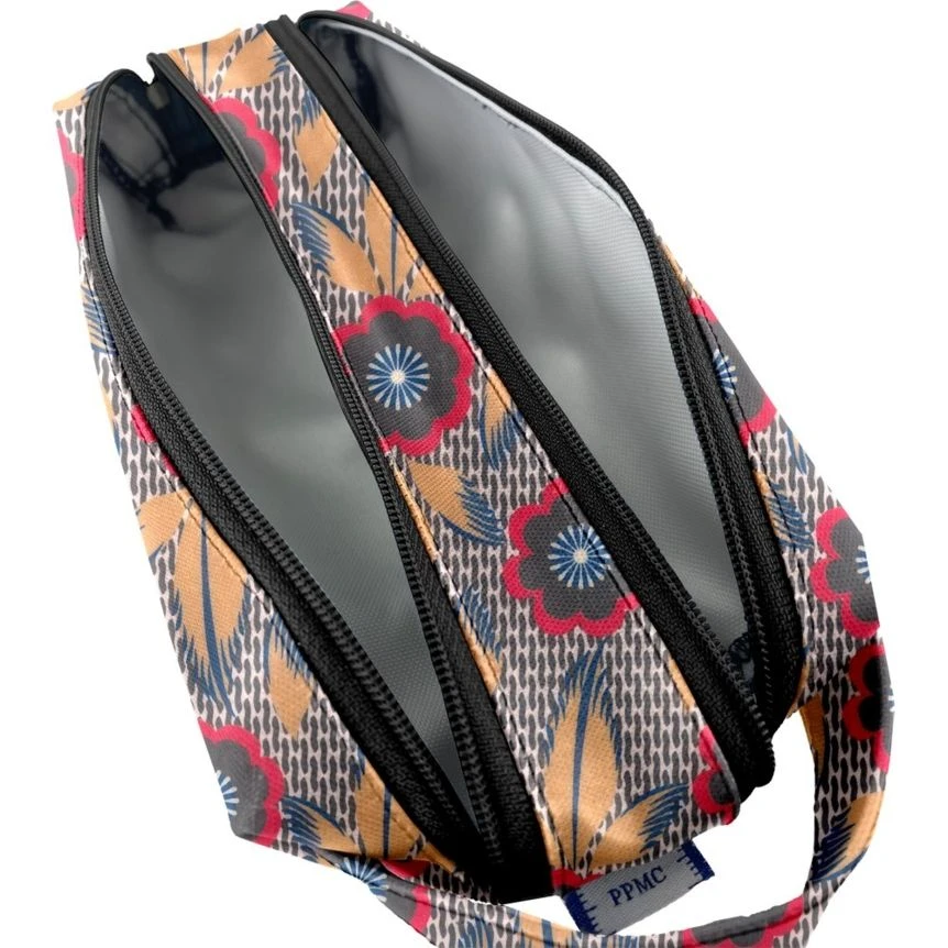 Double Compartment School Kit Fleurs De Savane 2 Double Compartment School Kit Fleurs De Savane – Image 2